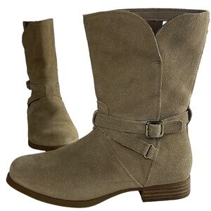 KOOLABURRA By UGG ELISTA AMPHORA Distressed Sued Boots #1105841 Women’s Size 7